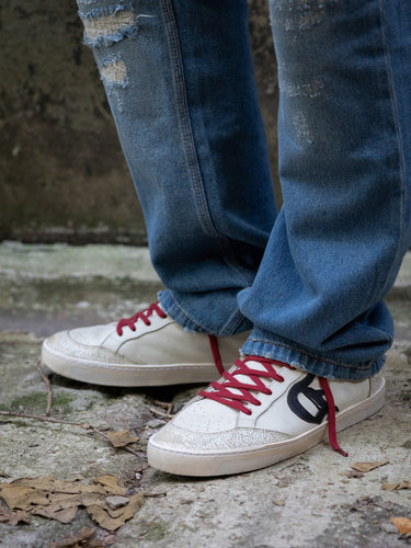 Zapatilla Denver Baja natural cuero vacuno lateral - Demons & Machines #color_crudo