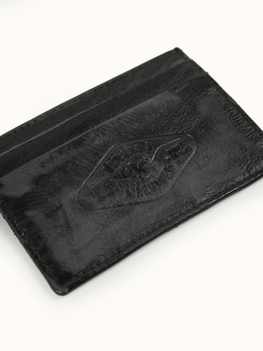 Tarjetero Atlanta de Demons & Machines, con diseño compacto y resistente para tarjetas de crédito y débito.