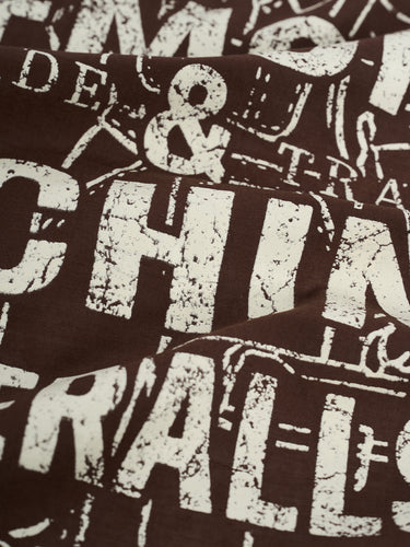 Bandana worker de la marca Demons & Machines, con diseño resistente y cómodo para uso diario. #color_marr-n