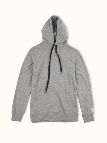 Buzo liviano Demons & Machines confeccionado en rústico con puños en ribb al tono. Capucha ajustable con cordón y bolsillo canguro frontal. Regular fit. #color_gris