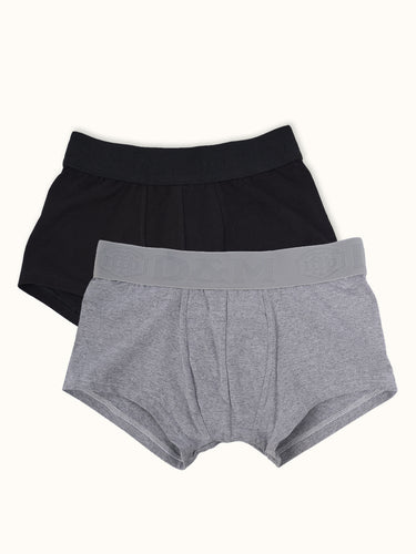 Ropa interior boxer Kimball de Demons & Machines, pack de paquete de calzoncillos para hombre. #color_negro