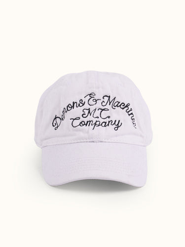Gorra DEMONS & MACHINES estilo casual y moderno para uso diario. #color_blanco