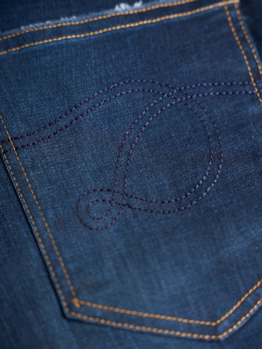 Jean New Orleans azul detalle bolsillo - Demons & Machines