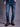 Jean de Demons & Machines de calce skinny confeccionado en denim elastizado importado de Turquía. Este fit es de tiro medio y queda entallado en piernas, acompañando el cuerpo sin pegarse excesivamente. La tela base, tejida en Turquía, es un gran diferencial en este modelo aportando comodidad, alta elasticidad y un tacto único. Lavado azul claro con gastado acentuado a la altura de las rodillas y bigoteado con láser al frente.