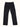 Pantalón japo relajado de la marca Demons & Machines, pantalones de estilo casual y cómodo, vista frontal. #color_negro