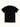 Remera básica negra de la marca Demons & Machines, vista frontal con cuello redondo y diseño simple. #color_negro
