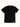 Remera básica negra de la marca Demons & Machines, vista frontal con cuello redondo y manga corta. #color_negro