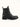 Borcego Alaska de Demons & Machines, calzado robusto de cuero negro con detalles de costura y suela resistente.