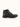Botas de calzado negro PRISON BOOT de la marca DEMONS & MACHINES, vista frontal con detalles de diseño robusto.