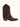 Botas texanas Dallas de Demons & Machines, calzado de cuero masculino con tacón, detalles tradicionales y diseño clásico mexicano. #color_chocolate