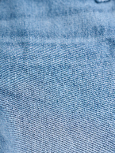 Jean Denzel Relaxed Fit azul detalle lavado - Demons & Machines