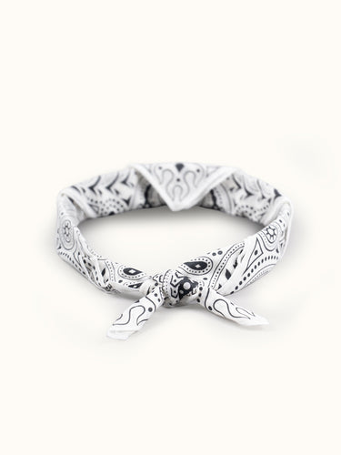 Bandana Ranch de Demons & Machines con estampado. #color_offwhite