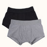 Ropa interior boxer Kimball de Demons & Machines, pack de paquete de calzoncillos para hombre. #color_negro