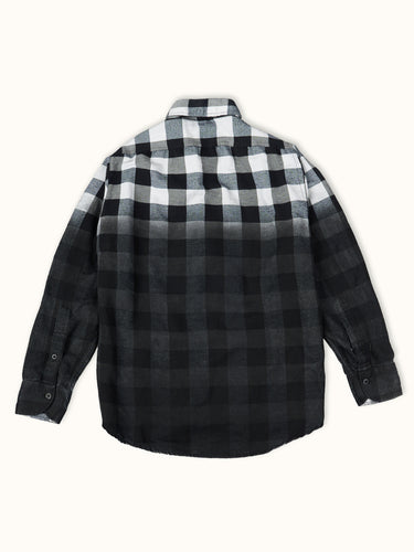 Camisa Colorado Dyed de Demons & Machines con detalles en negro, prenda para hombre. #color_negro