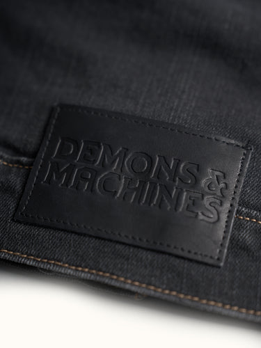 DENIM JACKET STONE BLACK