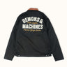 Campera worker de Demons & Machines, de corte regular e inspirada en una clásica chaqueta de trabajo. #color_negro