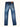 Jean de Demons & Machines de calce skinny confeccionado en denim elastizado importado de Turquía. Este fit es de tiro medio y queda entallado en piernas, acompañando el cuerpo sin pegarse excesivamente. La tela base, tejida en Turquía, es un gran diferencial en este modelo aportando comodidad, alta elasticidad y un tacto único. 