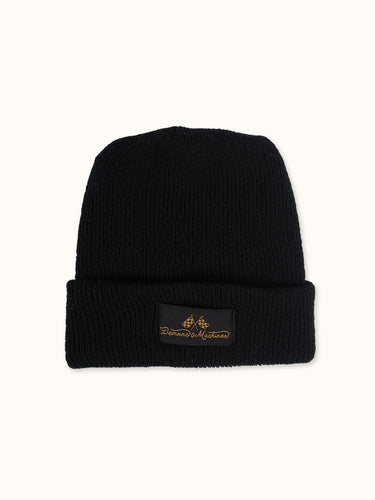 Gorro de lana táctico DEMONS & MACHINES con diseño ajustado, 100% lana premium. #color_negro