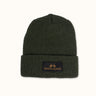 Gorro de lana táctico DEMONS & MACHINES con diseño ajustado, 100% lana premium. #color_verde