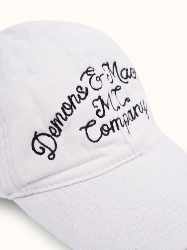 Gorra DEMONS & MACHINES estilo casual y moderno para uso diario. #color_blanco