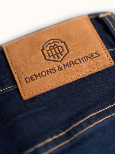 Jean New Orleans azul vista badana - Demons & Machines
