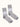 Medias largas Premium Detroit Demons & Machines de algodón suave con franjas, detalles en punteras y logo. #color_gris
