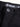 Pantalón japo relajado de la marca Demons & Machines, pantalones de estilo casual y cómodo, vista frontal.  #color_negro