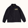 Abrigo rompeviento Nashville de Demons & Machines, confeccionado en poliamida impermeable. De calce recto y cuello camisero.