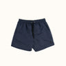 Short de Baño Hawaii azul, vista frontal. #color_azul