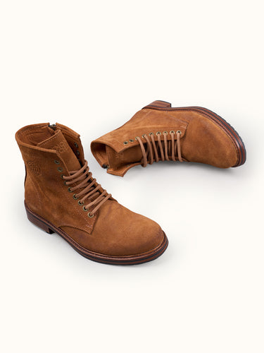 Borcego Dawson suela cuero look completo - Demons & Machines #color_suela