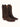 Botas texanas Dallas de Demons & Machines, calzado de cuero masculino con tacón, detalles tradicionales y diseño clásico mexicano. #color_chocolate