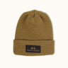 Gorro de lana táctico DEMONS & MACHINES con diseño ajustado, 100% lana premium. #color_camel
