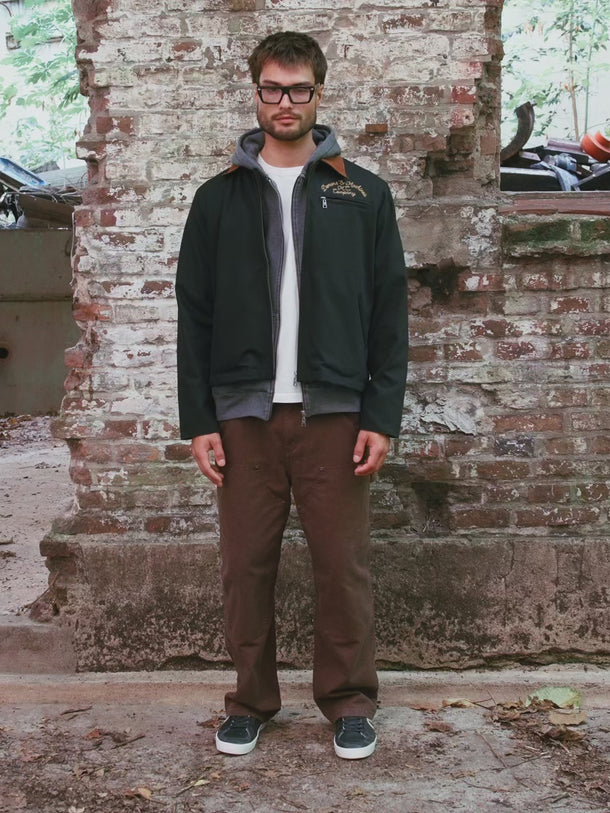 Campera Worker Co negra - Video  - Demons & Machines #color_negro