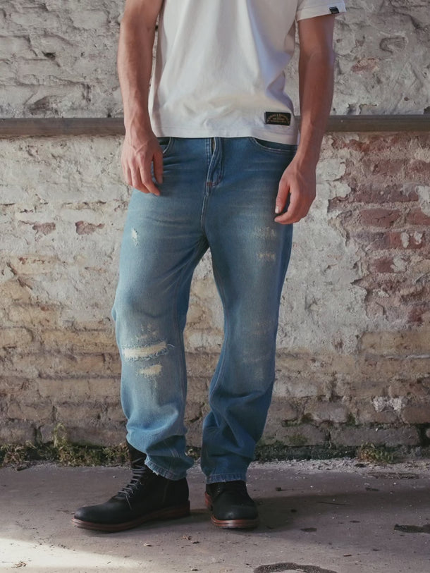 Jean Alex Repaired azul - Video - Demons & Machines #color_azul