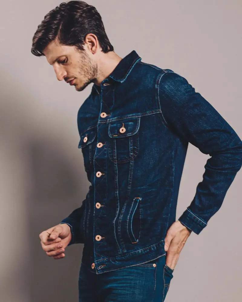 DENIM JACKET 3D BLUE