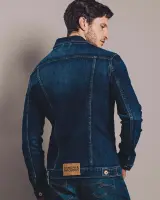 DENIM JACKET 3D BLUE